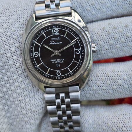 HMT Kohinoor Mechanical Hand Winding 17 Jewels Mod Wrist Watch