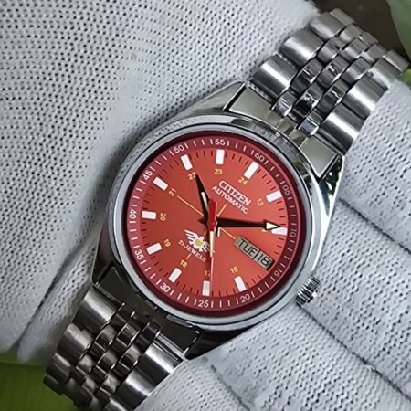 Citizen Automatic Men’s Stainless Steel 21 Jewels Day-Date Vintage Mod Wrist Watch