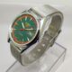 Seiko 5 Automatic Men Steel Day Date 17 Jewels Japanese Mod Wrist Watch